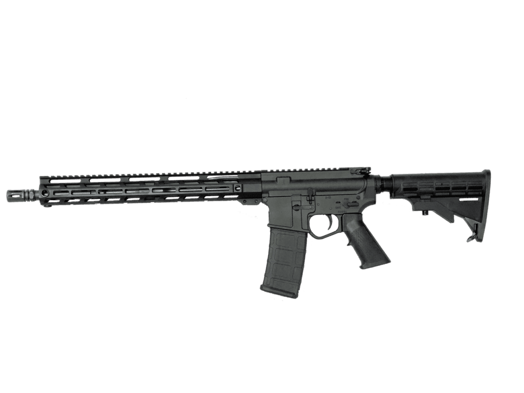 WISE ARMS 16" BILLET 5.56 W/ 15" RAIL